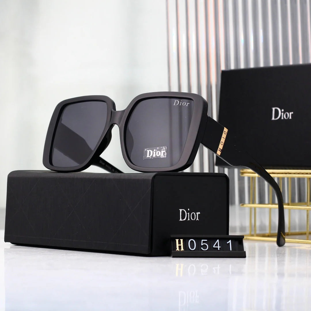 Large frame casual high-end sunglasses