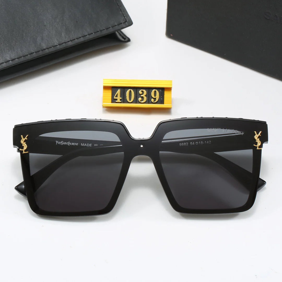 Retro anti-glare sunglasses