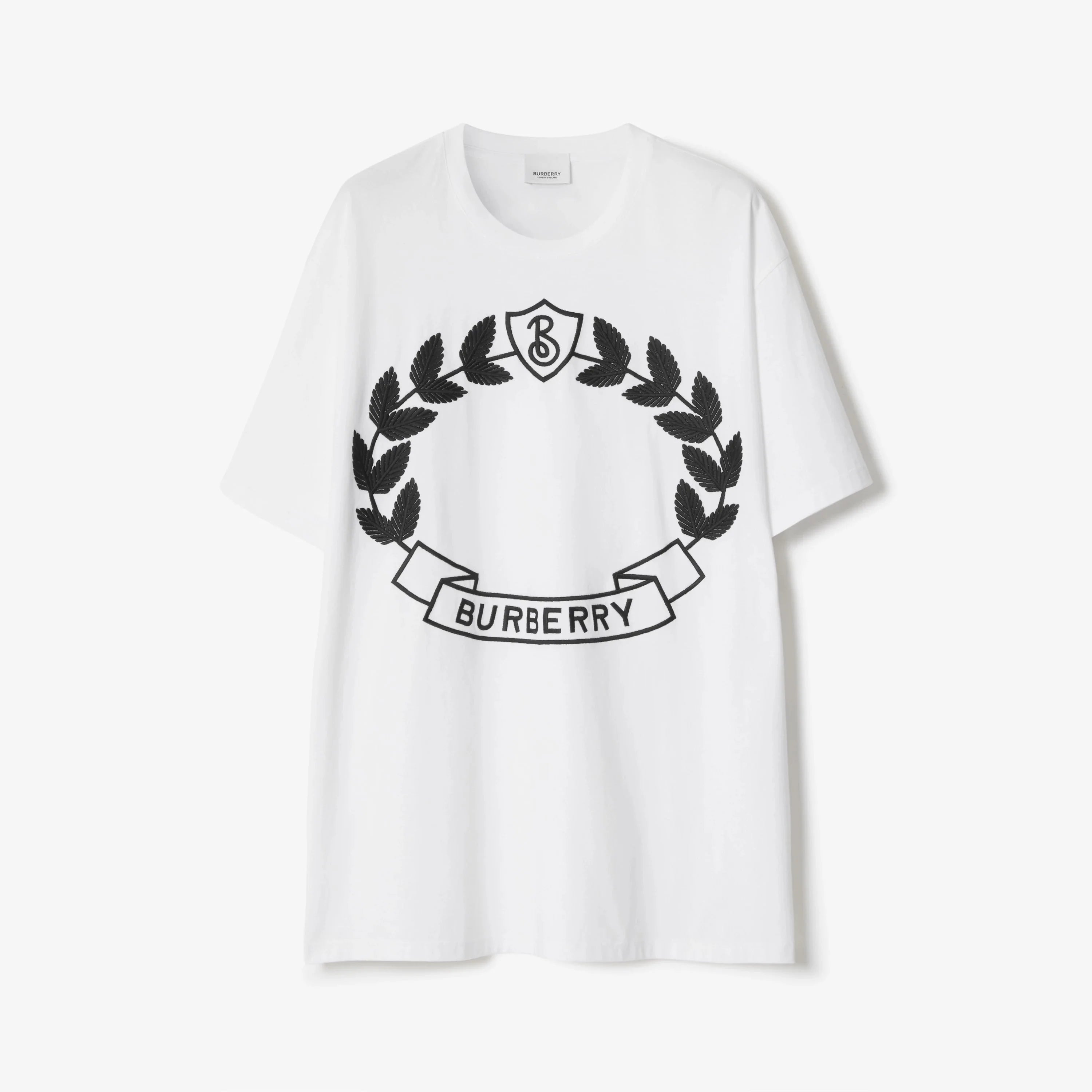 Oak Leaf Crest Cotton T-shirt