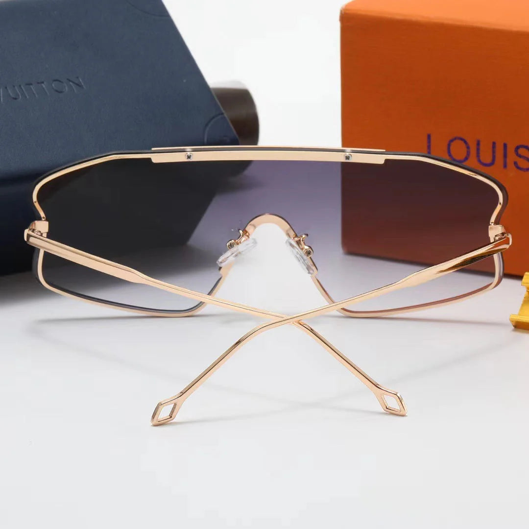 Retro Square Frame Sunglasses