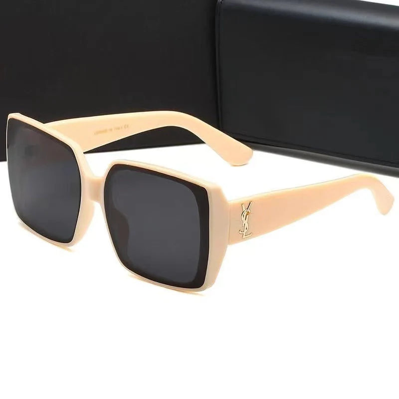 Casual all-match square frame sunglasses