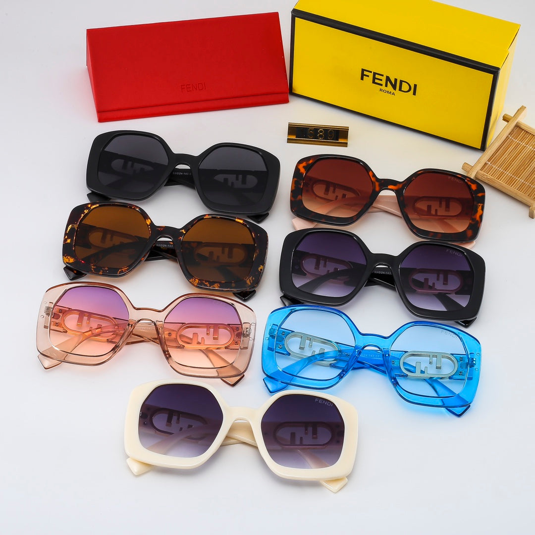 Square Round Sunglasses 1589