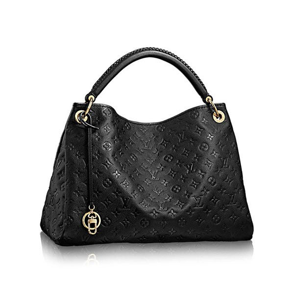 LL Artsy Black MM M41066 Poche felli