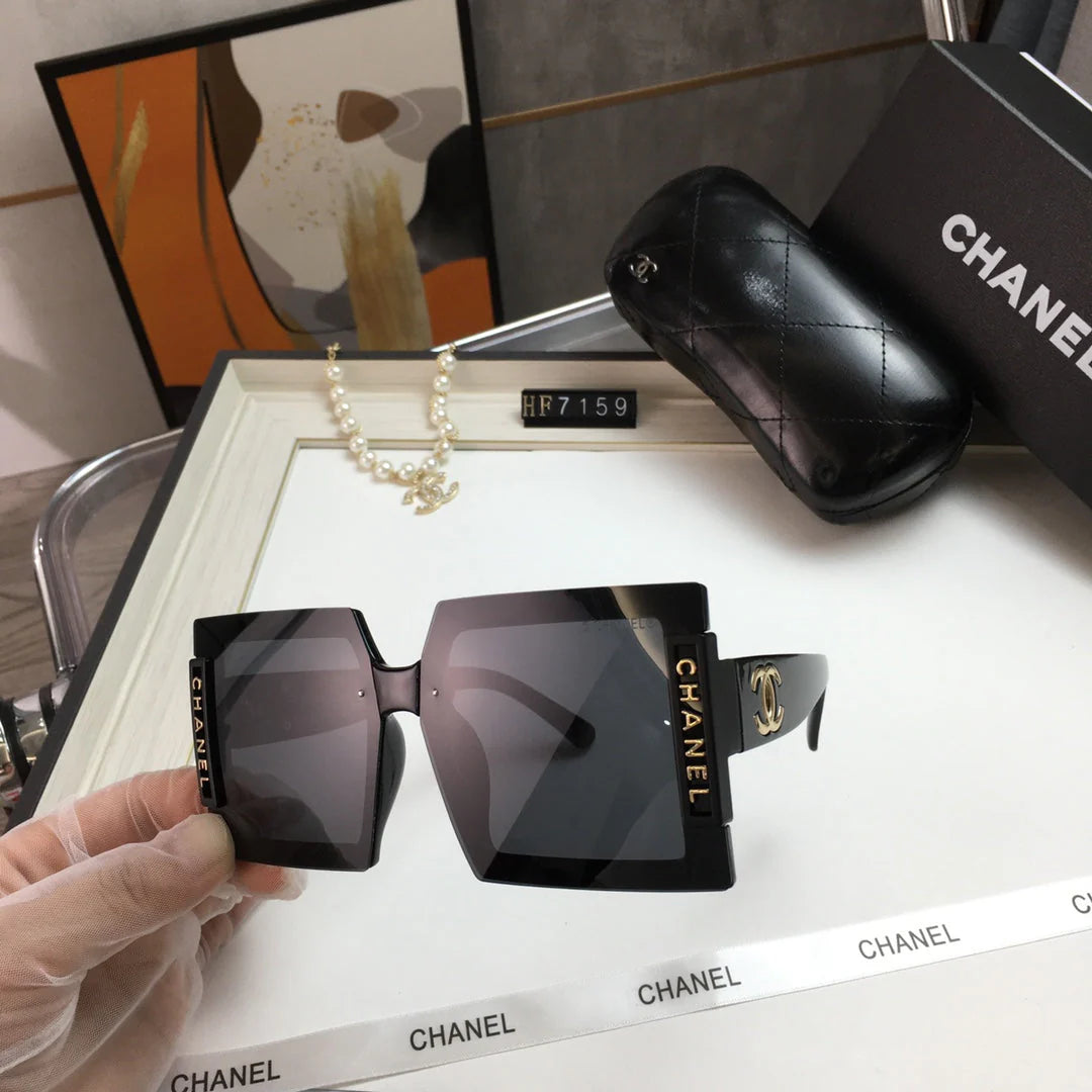 Square frame fashion casual sunglasses