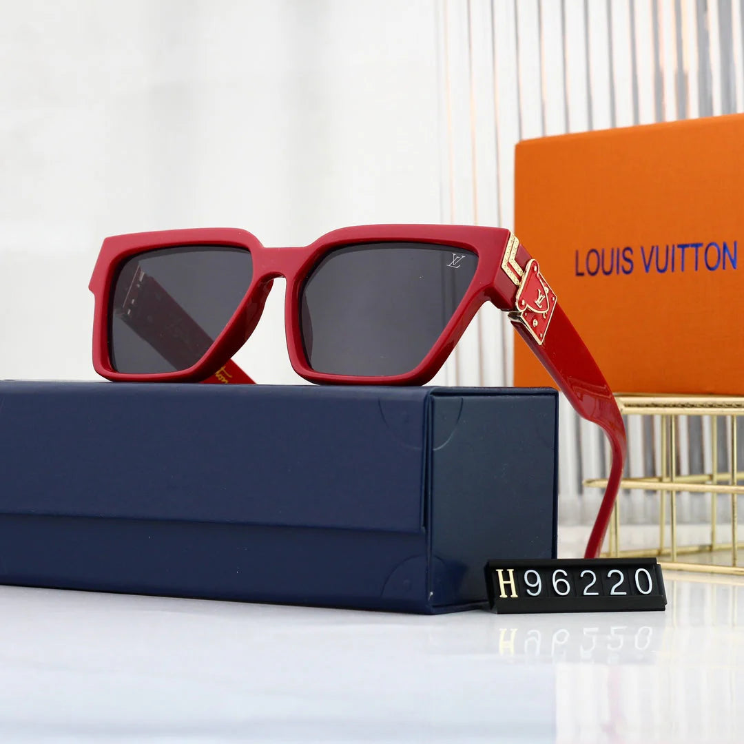 Large square frame personalized sunglasses