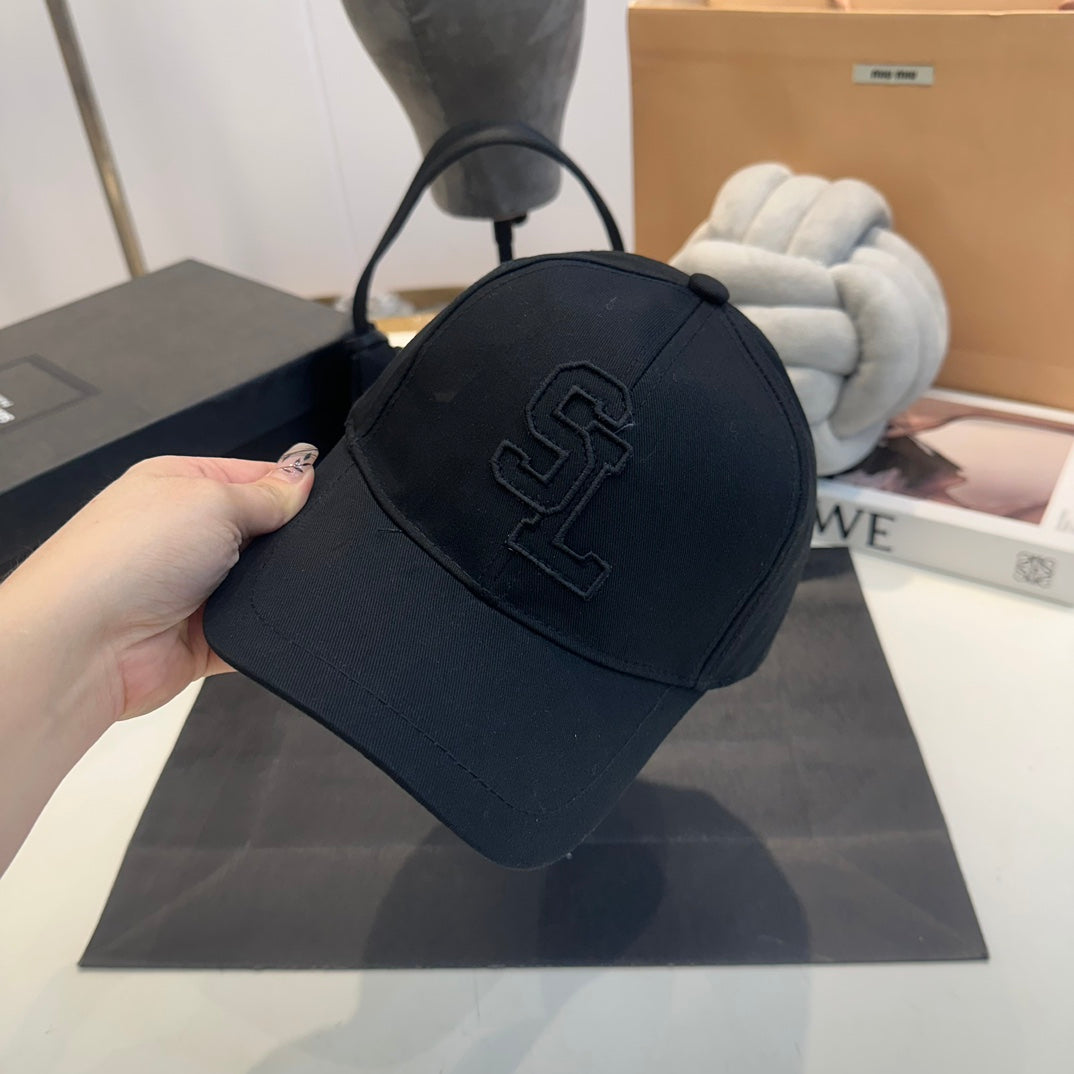 Letter Embroidered Baseball Cap