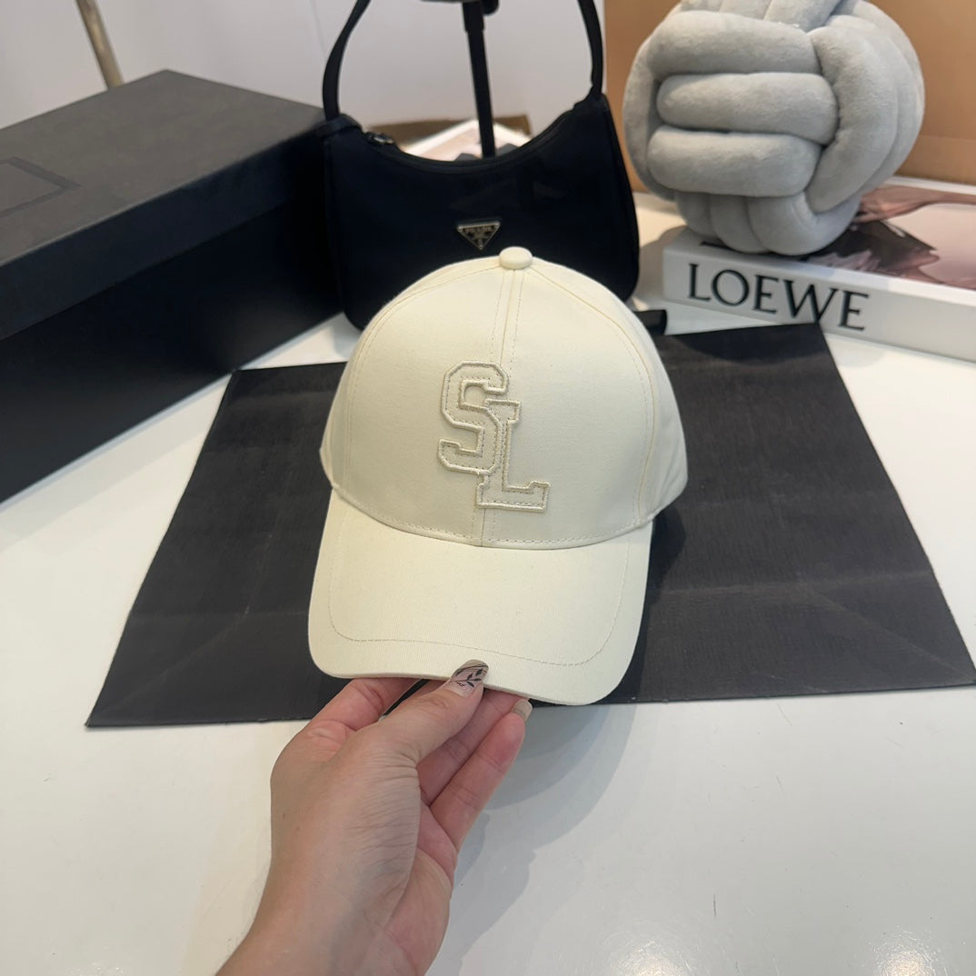 Letter Embroidered Baseball Cap