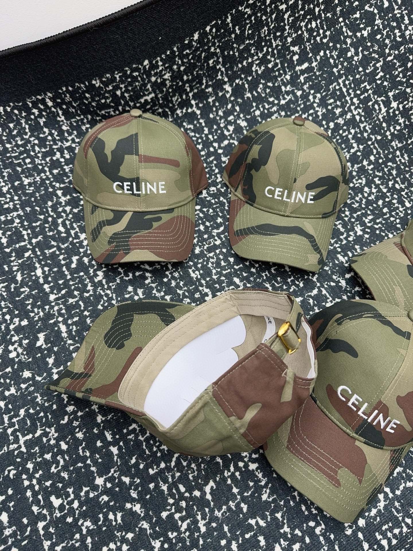 Retro Camouflage Baseball Cap