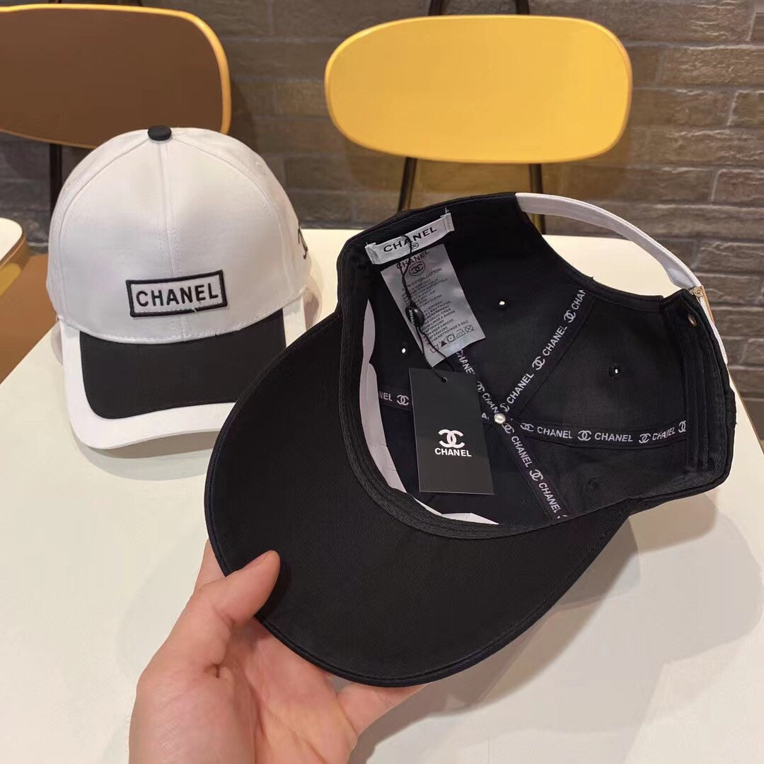 fashion letter double C printing baseball cap