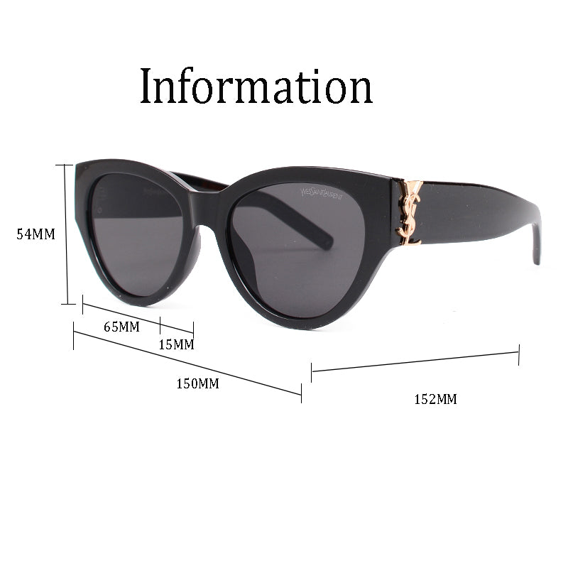 Fashionable new cat-eye sunglasses 6090