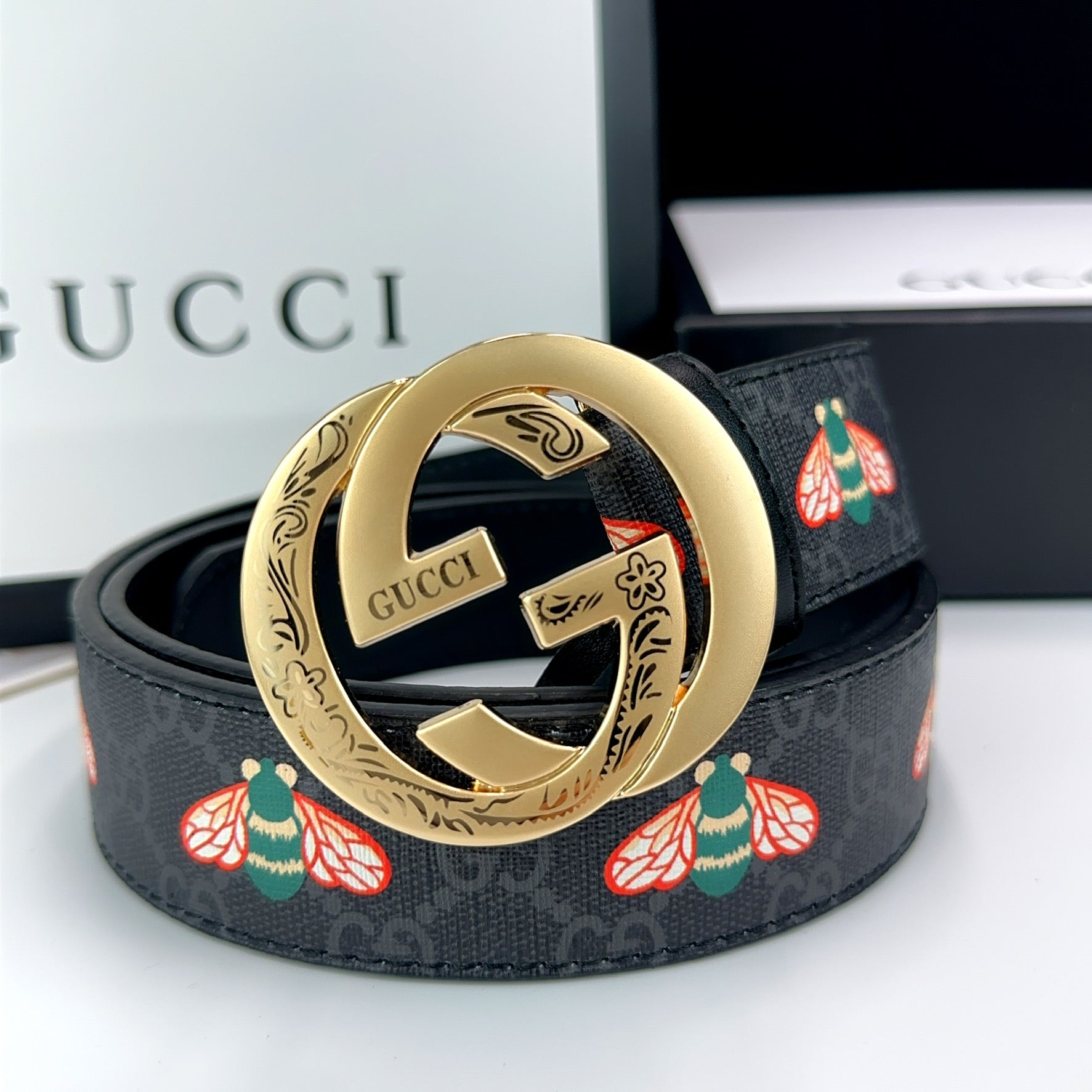 Printed double G Fashion Belt