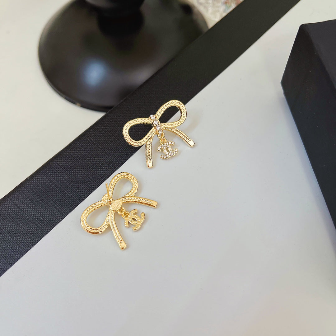 Fashion Cute Bow Earrings