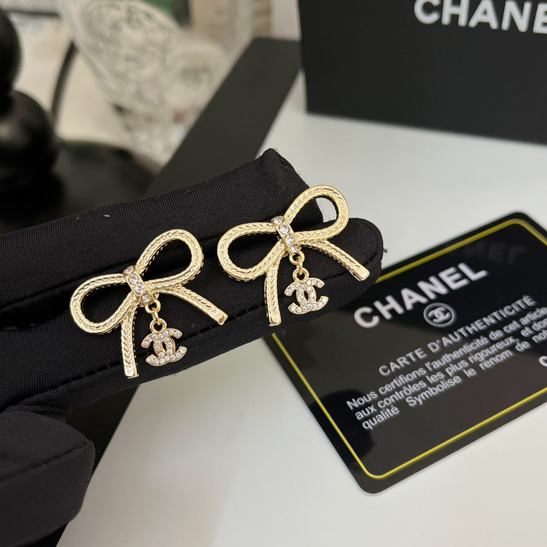 Fashion Cute Bow Earrings