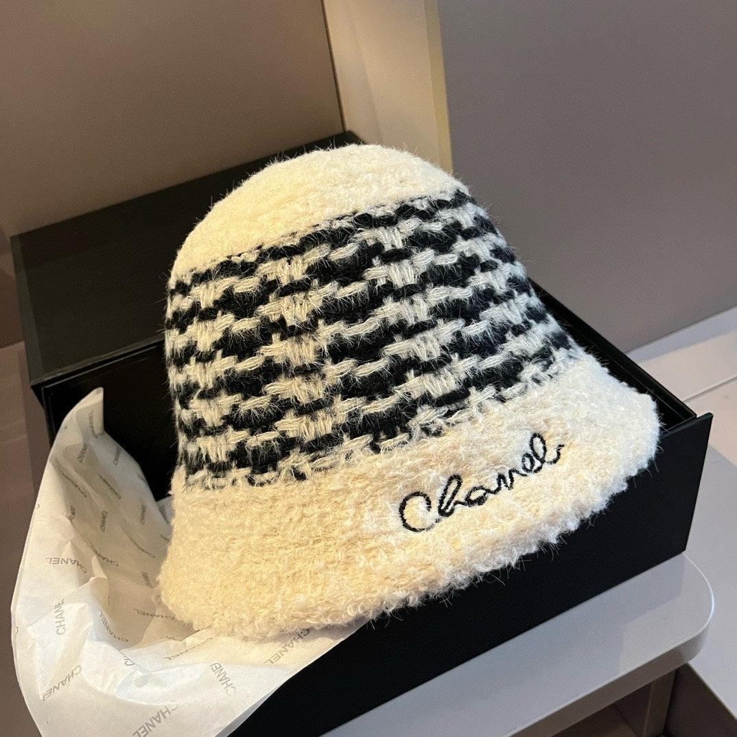 100% cashmere wool knitted hat