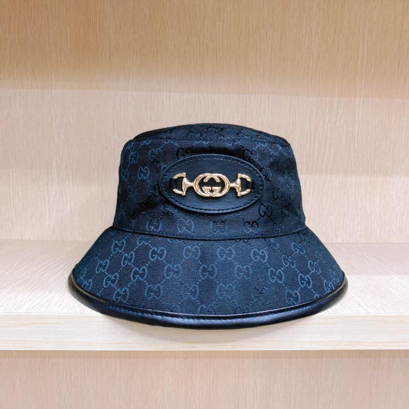 Fashion Leather Buckle Fisherman Hat