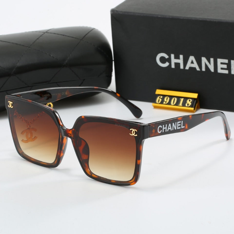 Stylish simple square frame sunglasses 69018