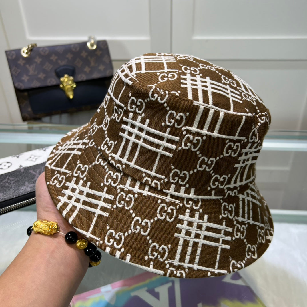 New - GG Printed Fisherman's Hat