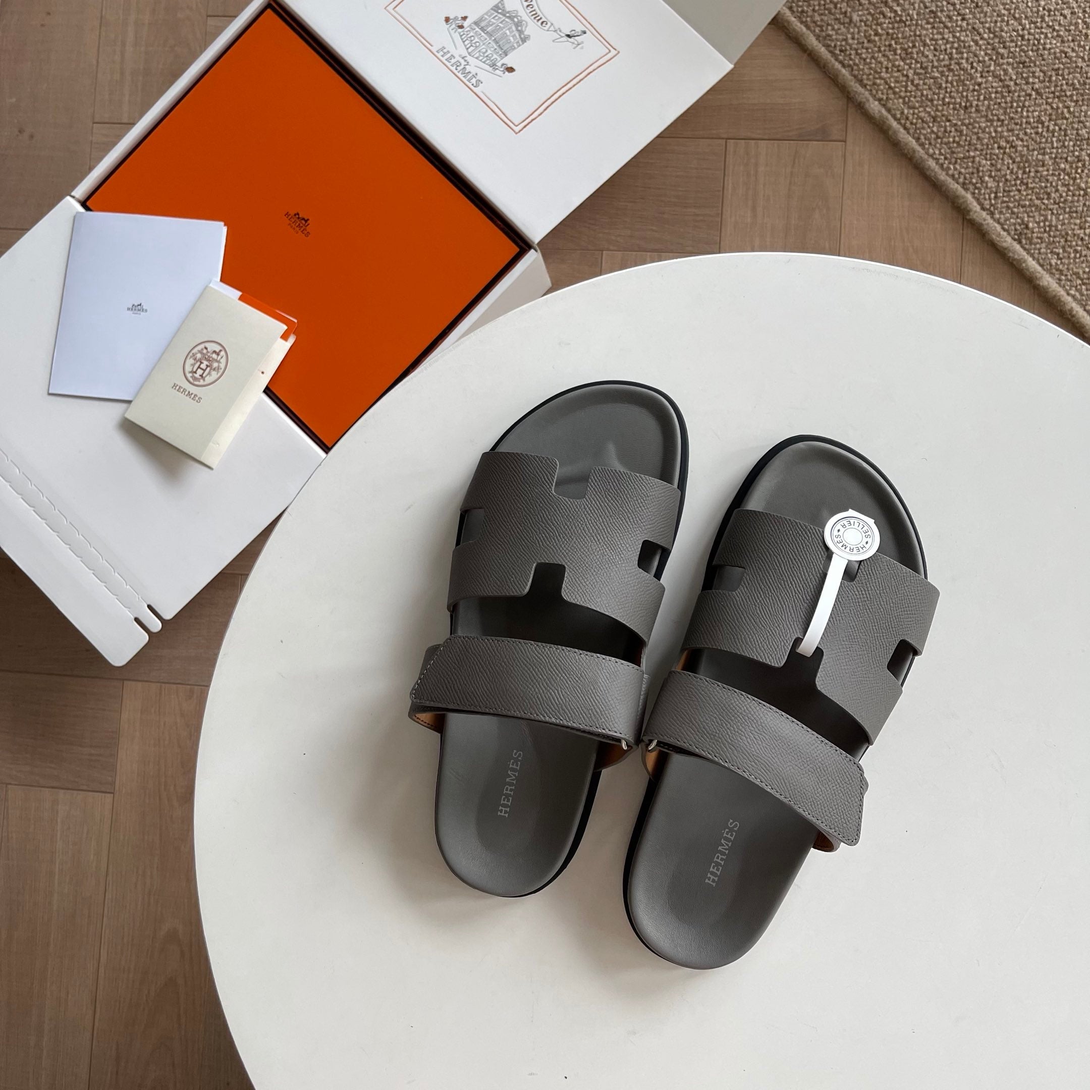 0425 The latest summer calfskin functional sandals(summer preferred)