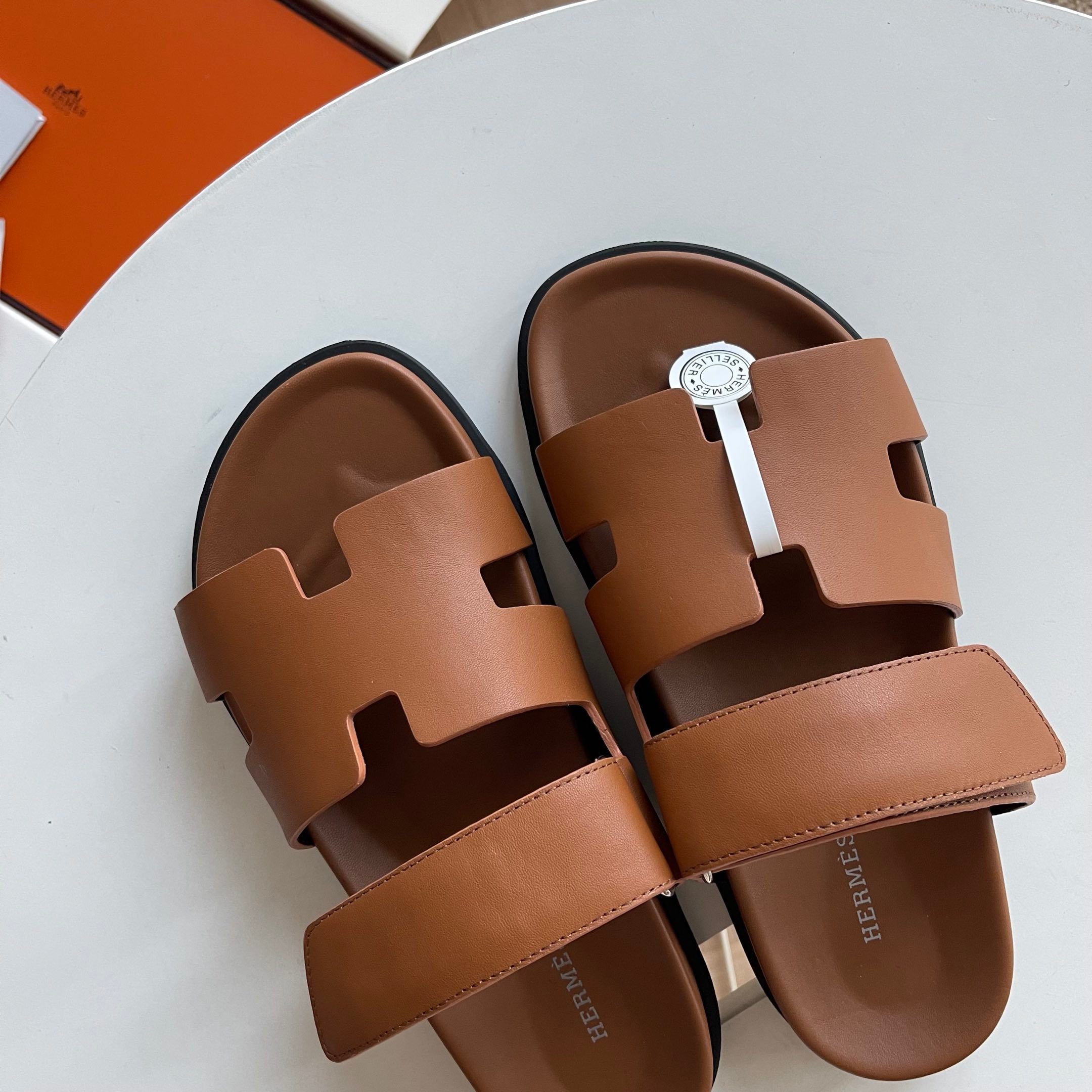 0425 The latest summer calfskin functional sandals